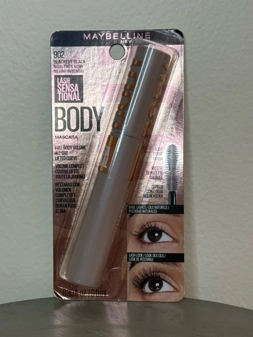 Maybelline Lash Sensational Body Mascara - 902 Blackest Black